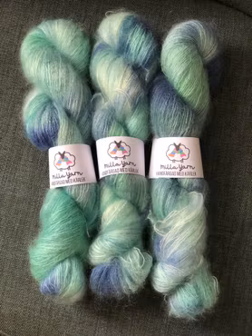 Milla Silk/Mohair - Under Ytan 50 g
