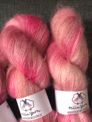 Milla Silk/Mohair - Gammelrosa 50 g