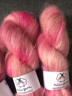 Milla Silk/Mohair - Gammelrosa 50 g