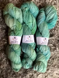 Milla Eko Merino Lin Sock - Jade Elephant 100 g
