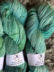 Milla Eko Merino Lin Sock - Jade Elephant 100 g