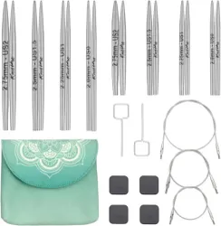 Mindful Petit Midi - Set med ändstickor (8 par 10 & 13 cm)