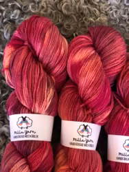 Milla Merino (ekologisk) - Granatäpple 100 g