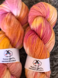 Milla Merino (ekologisk) - Pink Sunshine 100 g