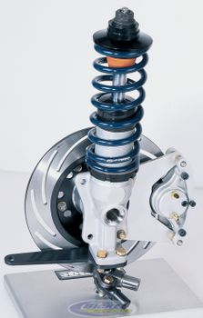 Strange , komplett Mc Phersonframvagn, spinlemount