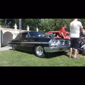 GalBlower-2,  Ron Davis aluminiumkylare för Galaxie med blower