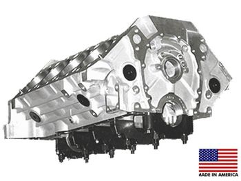 Chevy Smallblock aluminiumblock std deckhöjd. 4.125"borr