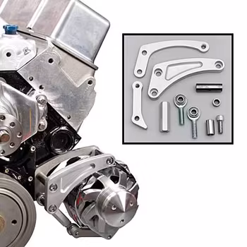 2005, generatorfästen Chevy SB för kort pump, low mount