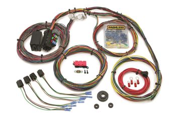 10127, Mopar 66-76, komplett elsystem med 21 flatstiftssäkringar