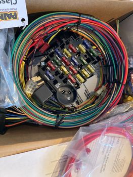 20101, Camaro/ F-bird,  67-68, Komplett elsystem med 24 st flatstiftssäkringar