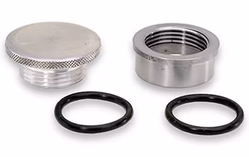 MOR-85280, oljelock som svetsas fast, aluminium