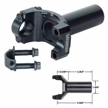 Strange, delbar Yoke, Munice &PG, 27 splines, Härdad för nållagrad strut