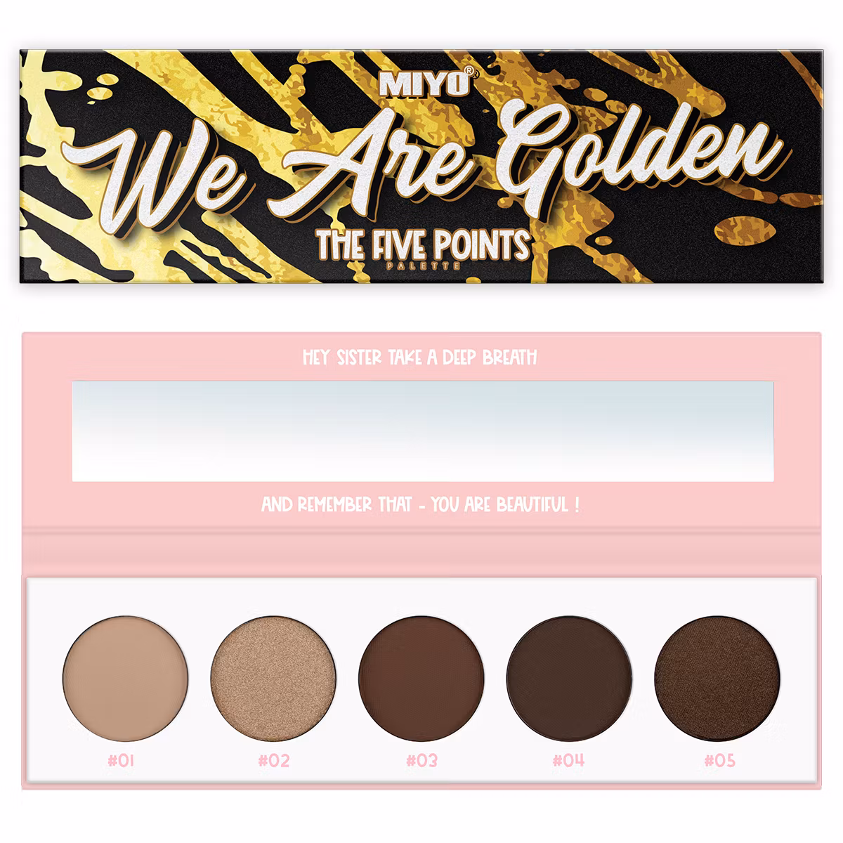 Miyo Five Points Palette