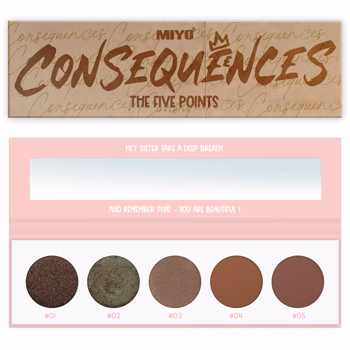 Miyo Five Points Palette