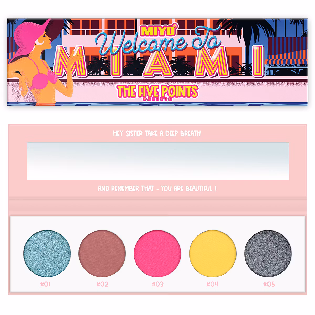 Miyo Five Points Palette