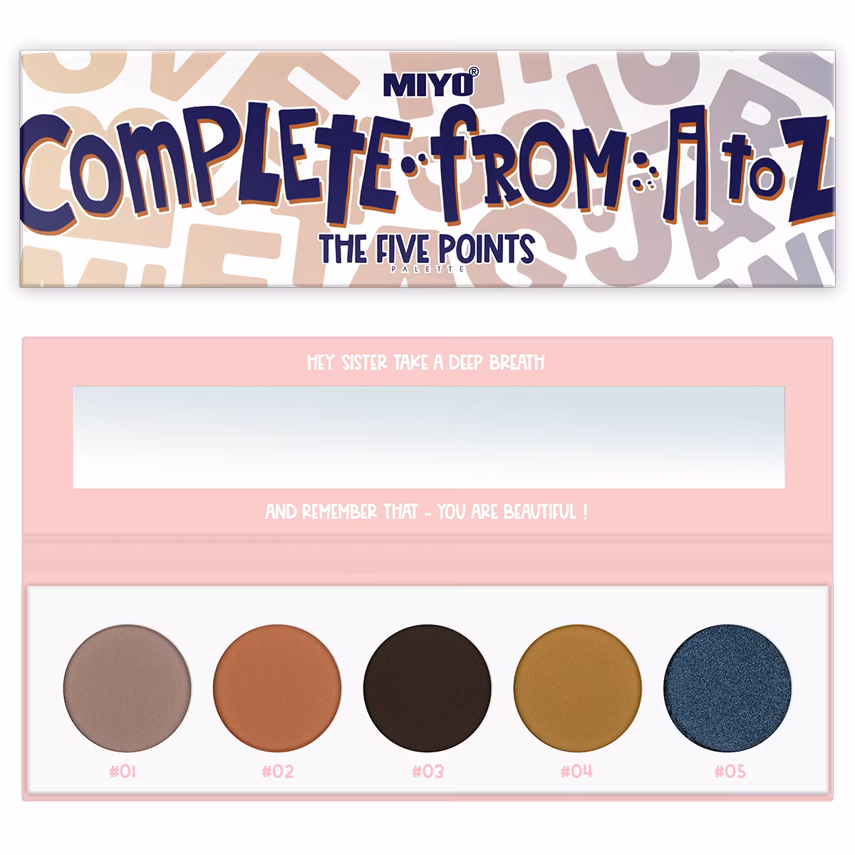 Miyo Five Points Palette