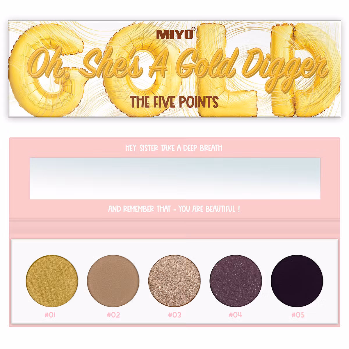Miyo Five Points Palette