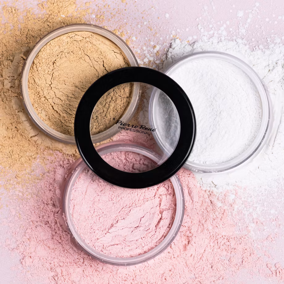 Pierre René Powder Loose Powder 01 Natural Glow Natural Beige