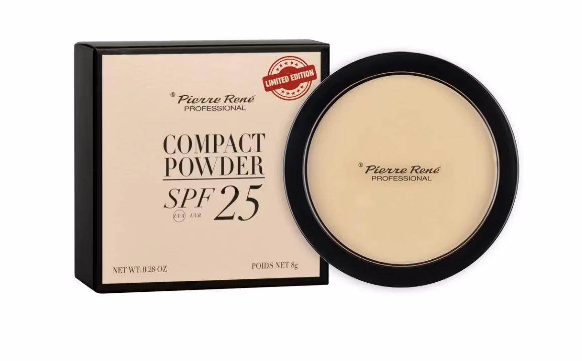 Pierre René Powder Compact Powder SPF25