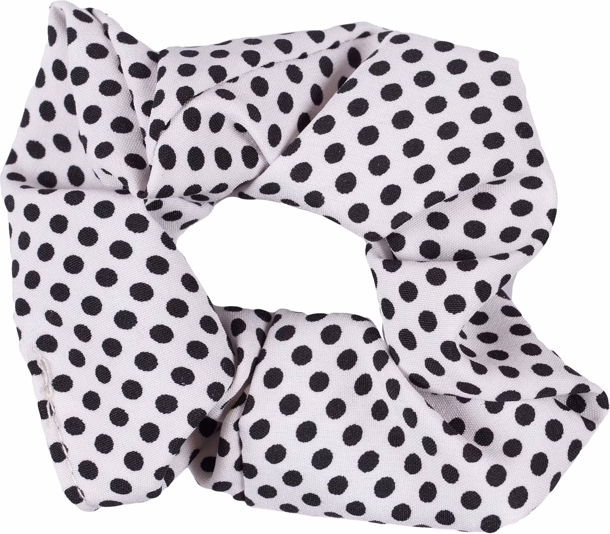 Top Choice Hårband Dots 2-pack Svart/Vit