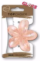 Top Choice Hårklämma Hawaiian Flower 8cm 20155