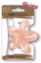 Top Choice Hårklämma Hawaiian Flower 8cm 20155