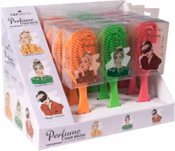 Top Choice Scented Hair Brushes 12-pack