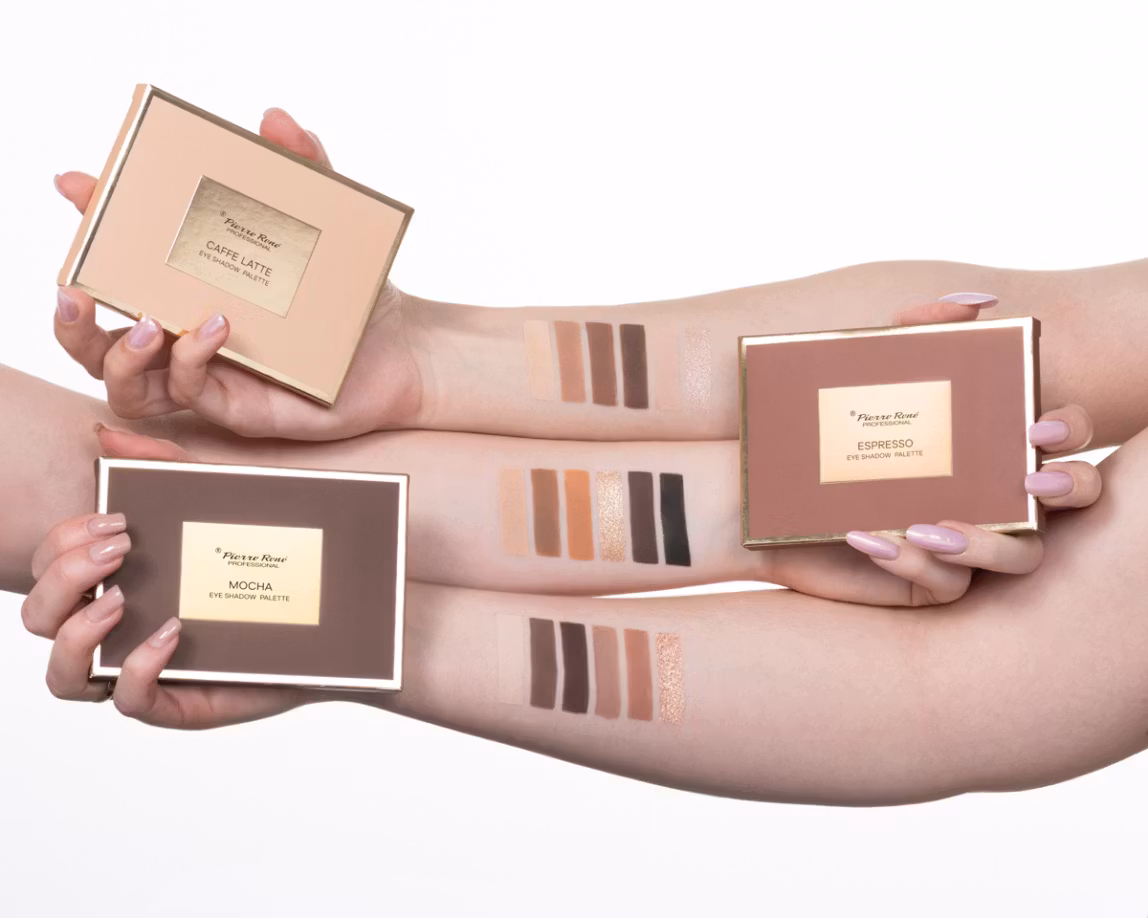 Pierre René Eyeshadow Palette Mocha Mousse