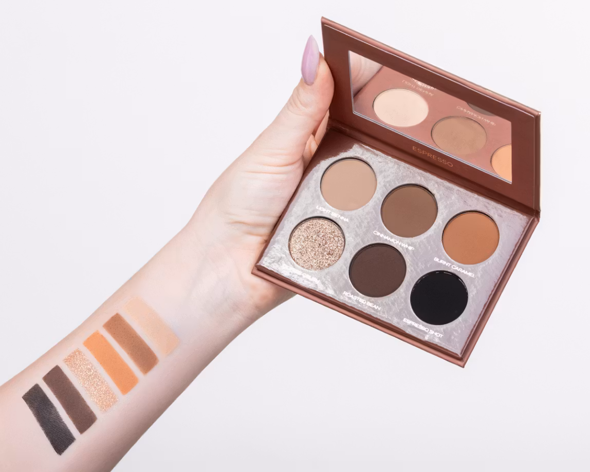 Pierre René Eyeshadow Palette Mocha Mousse