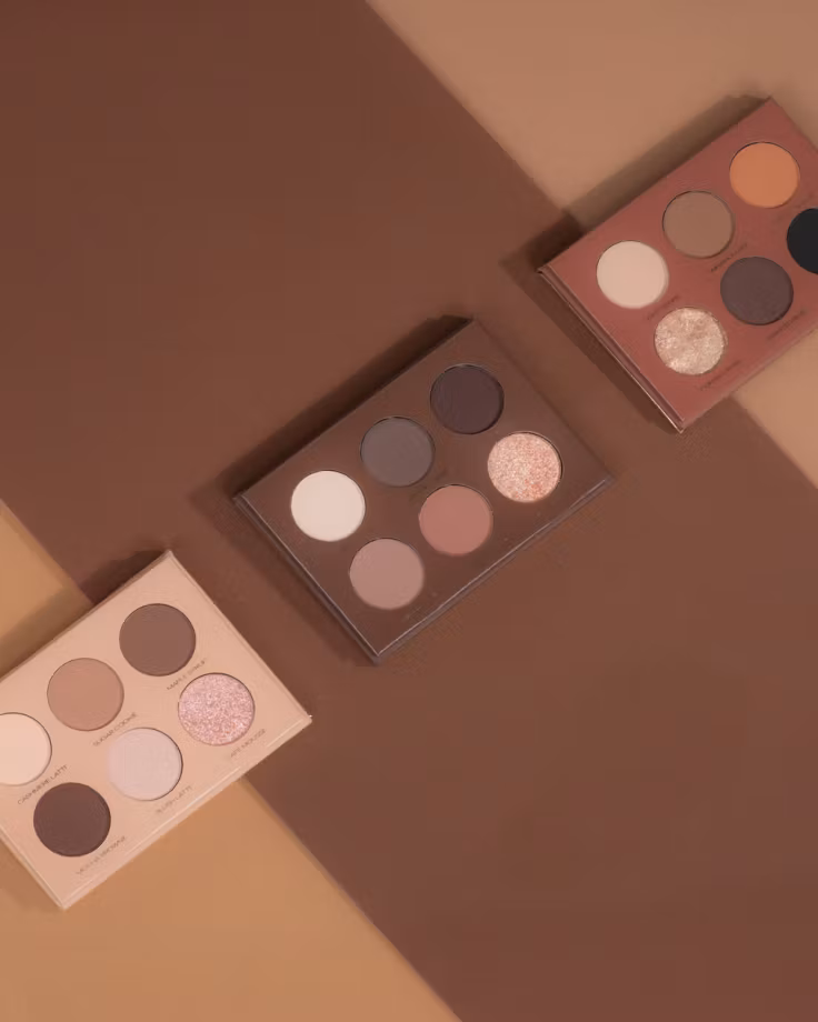 Pierre René Eyeshadow Palette Mocha Mousse