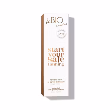 BeBio Start Your Safe Tanning Natural Oil With Gold Particles 100ml