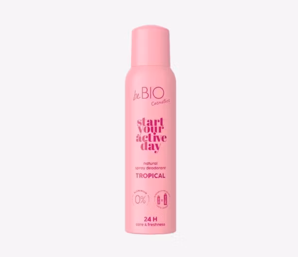 BeBio Start Your Active Day Natural Spray Deodorant