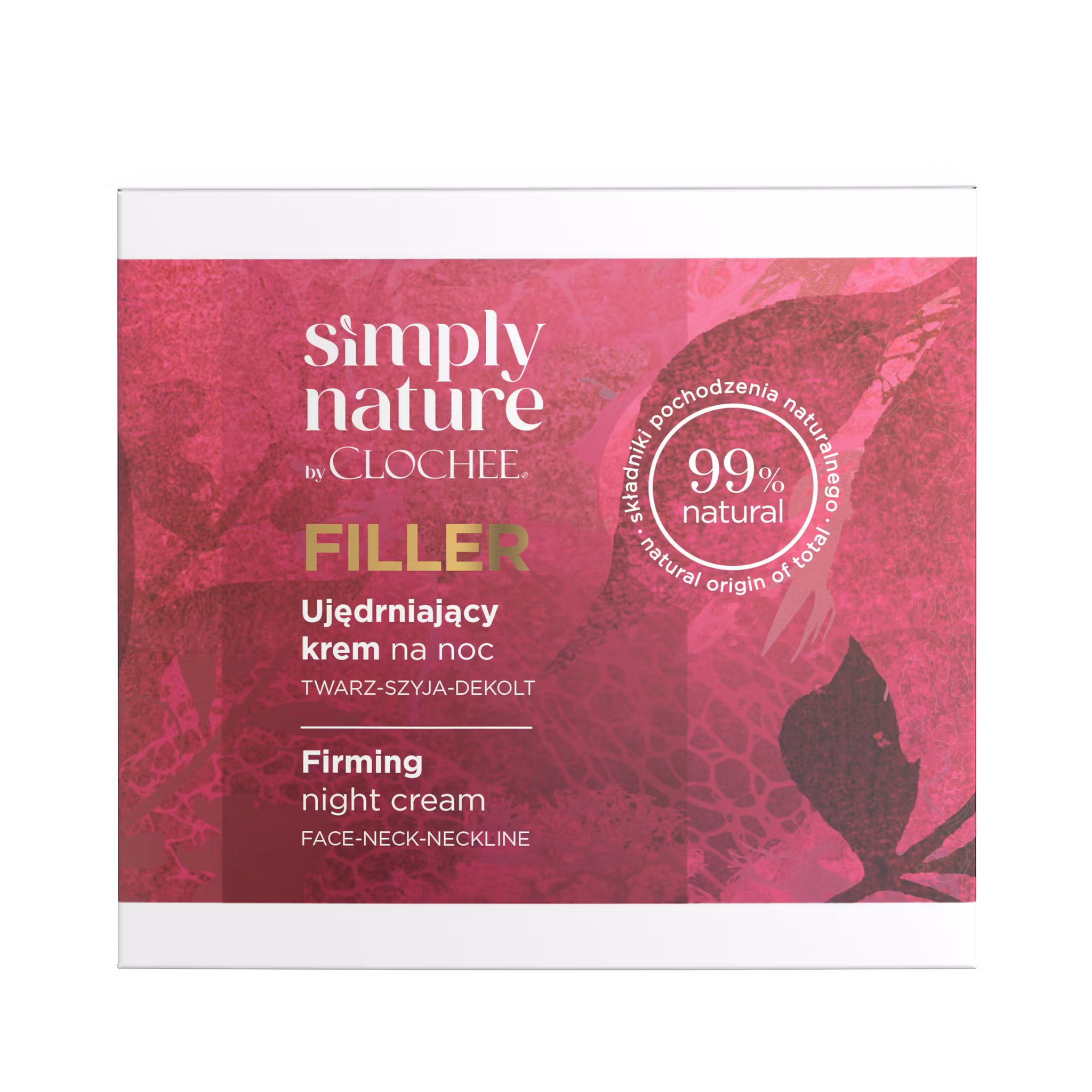 Clochee Simply Nature FILLER Firming Night Cream