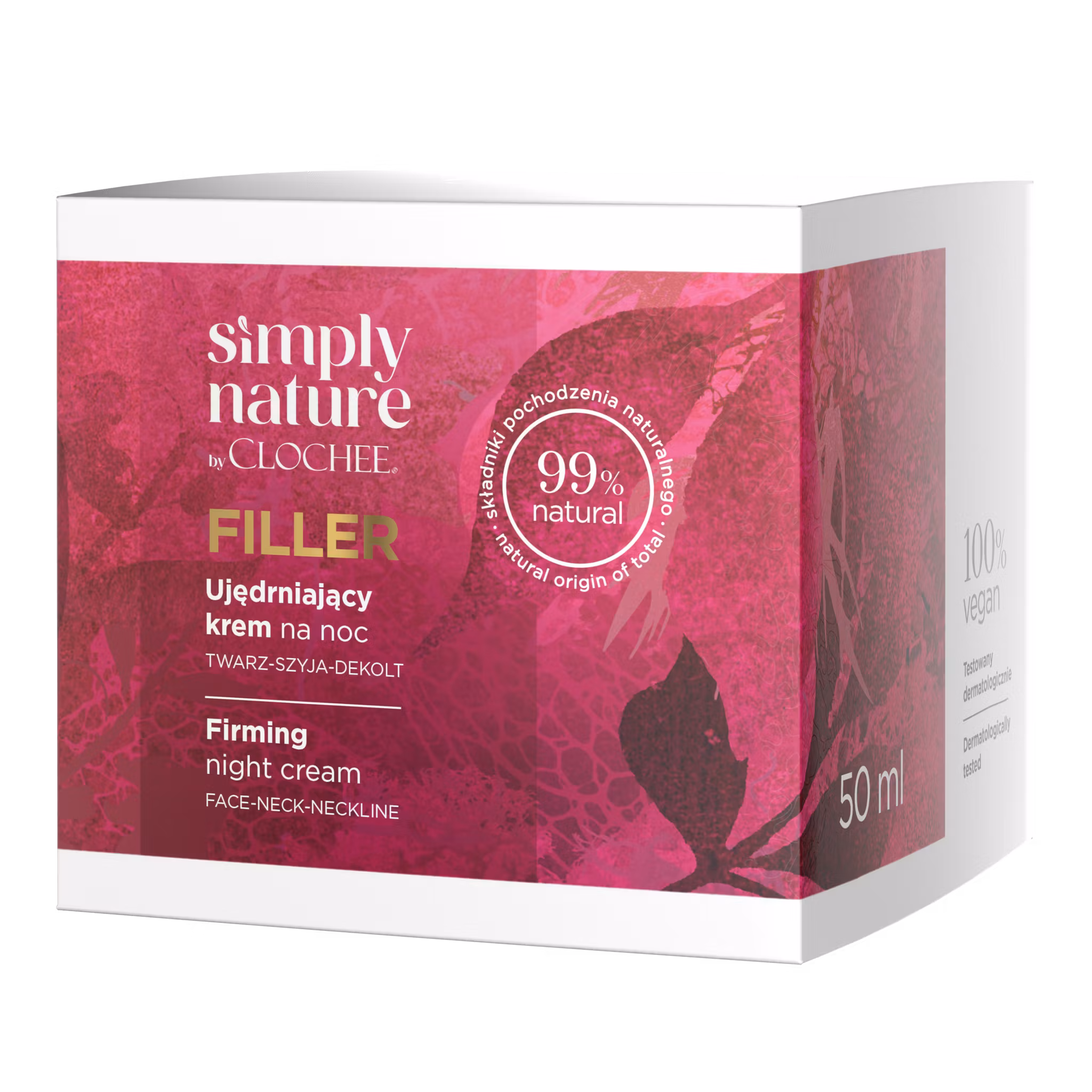 Clochee Simply Nature FILLER Firming Night Cream