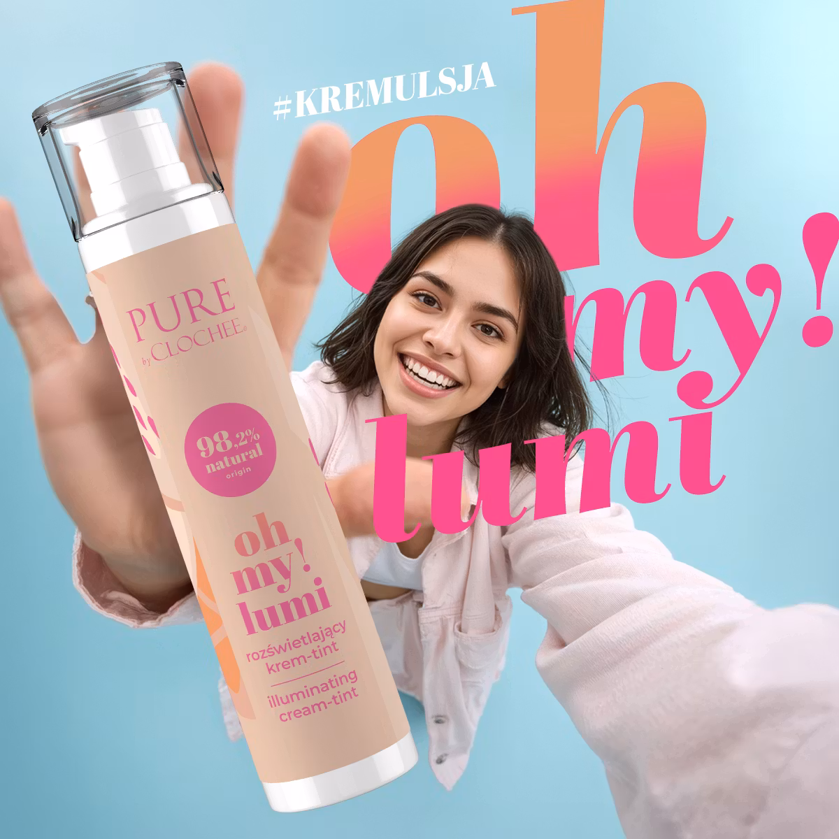 Clochee Pure LUMI Oh my illuminating Cream-Tint