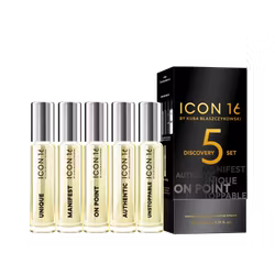 Icon16 DISCOVERY SET Eau de Parfum for men, 15 ml x 5