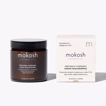 Mokann Cosmetics Tightening & Reshaping Anti-Cellulite Body Cream Cardamom & Vanilla 120ml