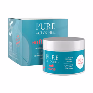 Clochee Pure Soft Mask Moisturizing Face Mask with Ectoin