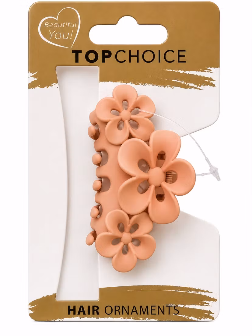 Top Choice Hårklämma Matt Grip 27048