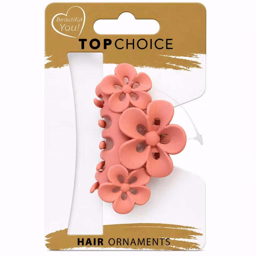 Top Choice Hårklämma Matt Grip 27048