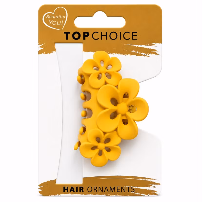 Top Choice Hårklämma Matt Grip 27048