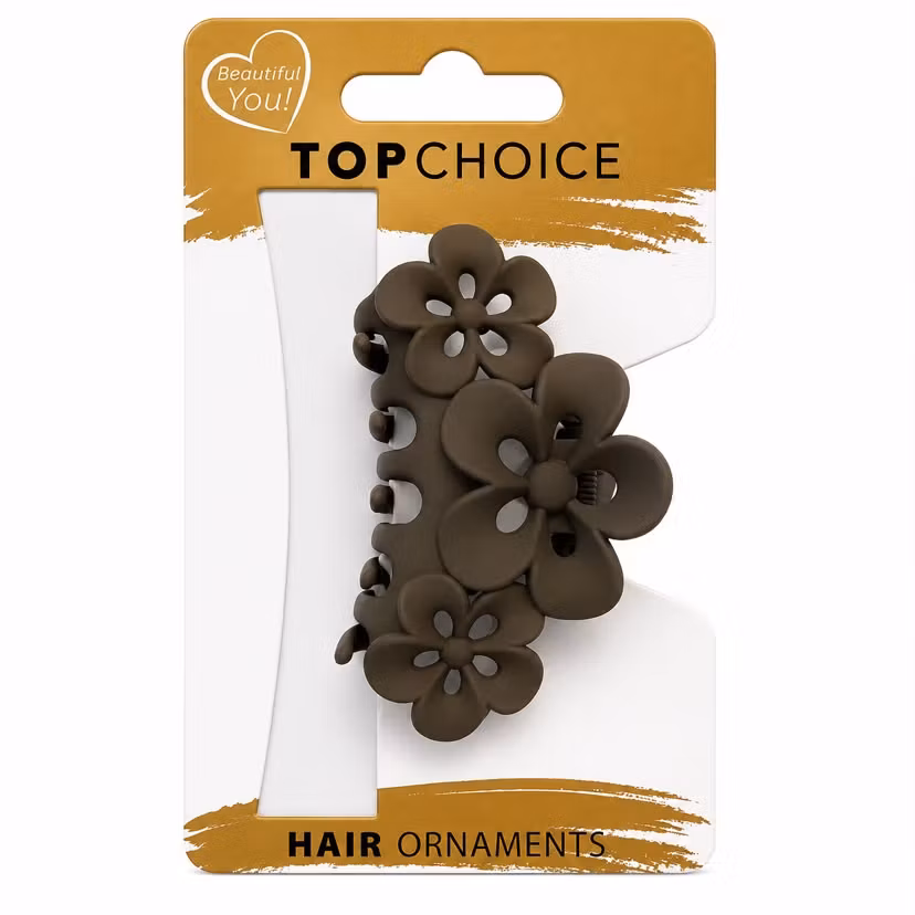 Top Choice Hårklämma Matt Grip 27048