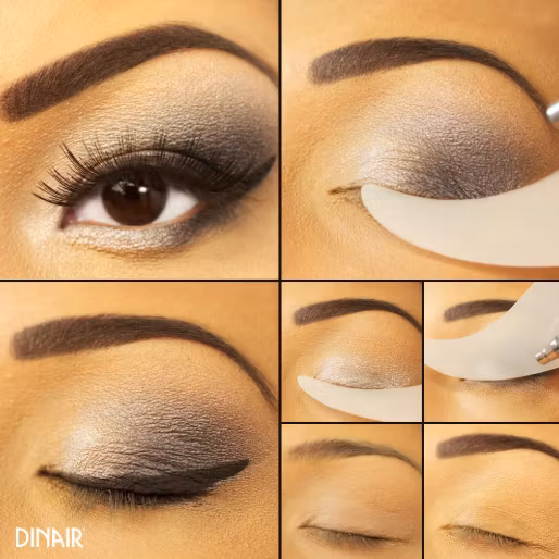 Dinair Airbrush Eyeshadow Shield Glamour Stencil