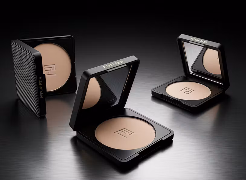 Pierre René Powder Compact Powder Rib