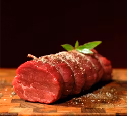 Hängmörad Oxfilé, vikt 500g