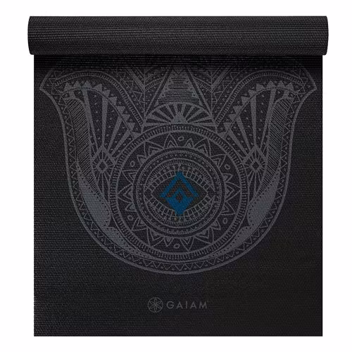 Yogamatta Grey Hamsa 4 mm från Gaiam