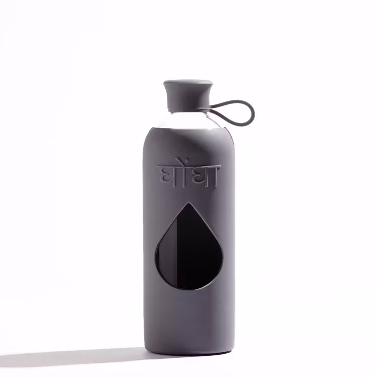 Ghongha Vattenflaska av glas Jet