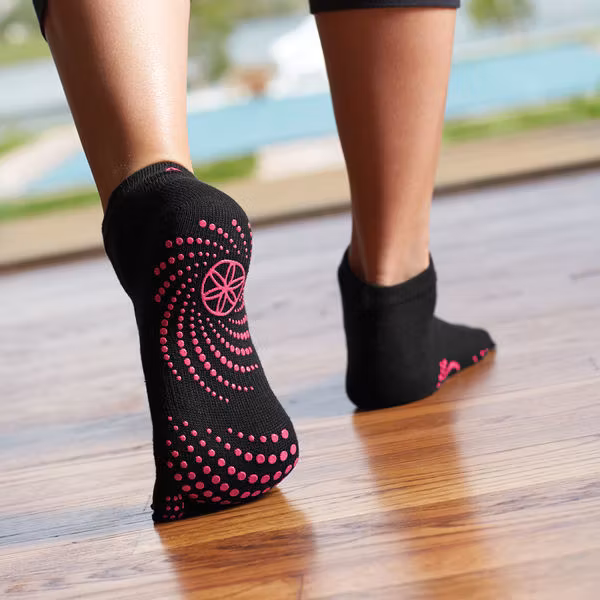 Grippy Yoga Socks pink  från Gaiam