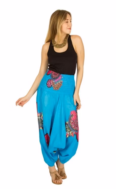 Haremsbyxa Turquoise