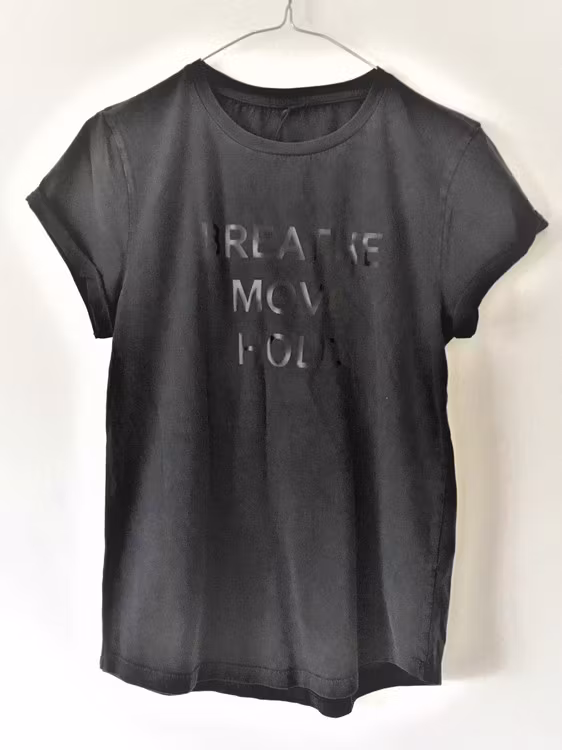 Breathe - T-shirt - Black från Enso Tribe